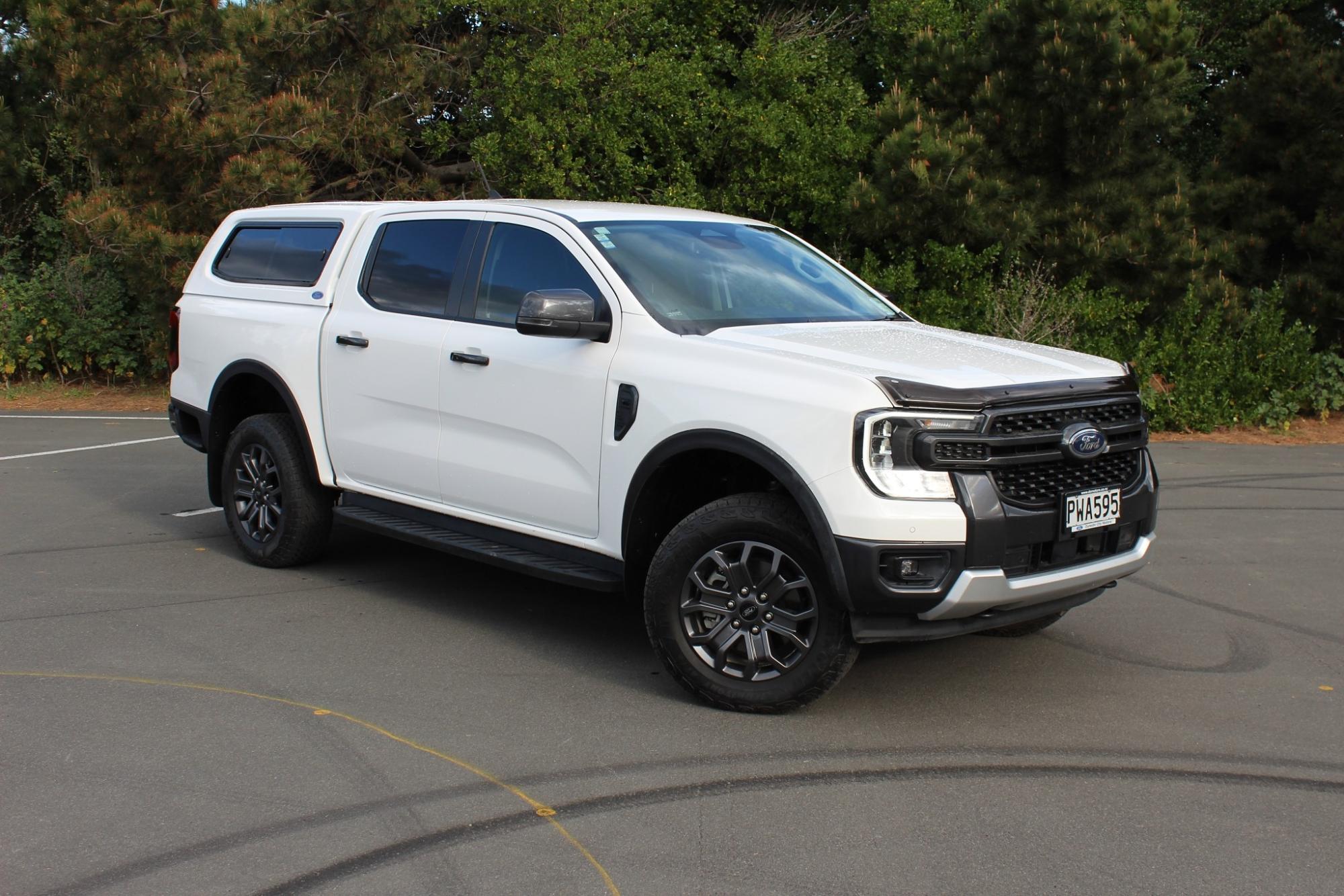 image-0, 2023 Ford RANGER Sport 4wd Dcab 3.0 V6 canopy NG at Dunedin