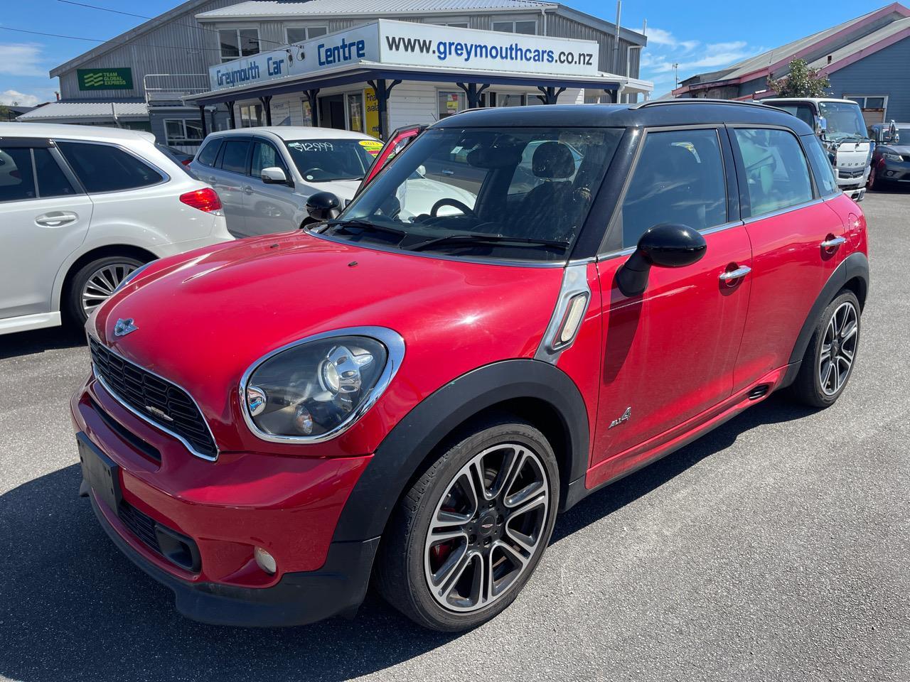 image-0, 2014 Mini COUNTRYMAN(CROSSOVER) JCW ALL4 at Greymouth