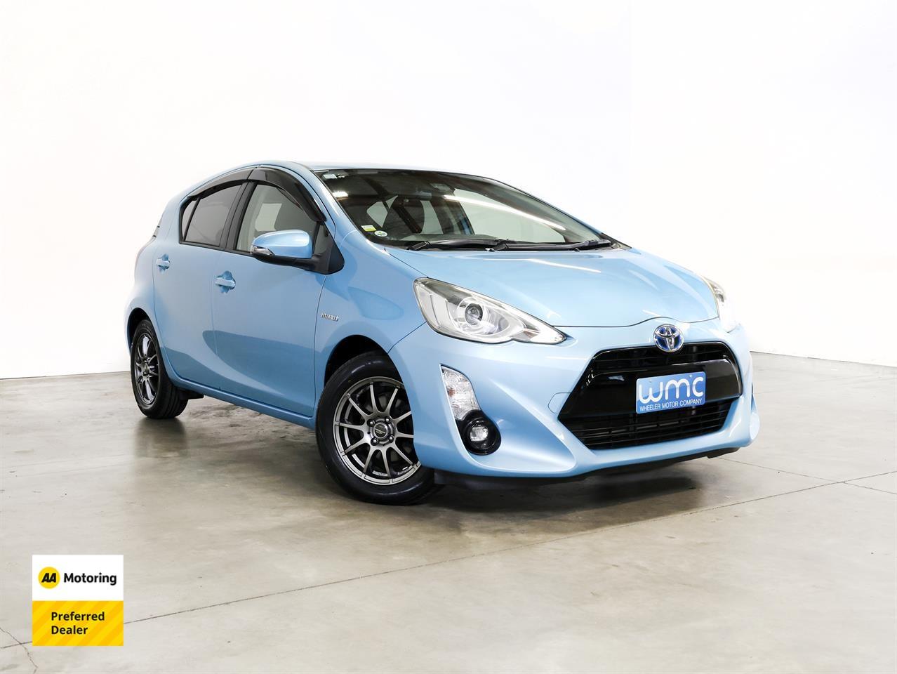 image-0, 2017 Toyota Aqua 1.5lt Hybrid 'S' Facelift with TS at Christchurch