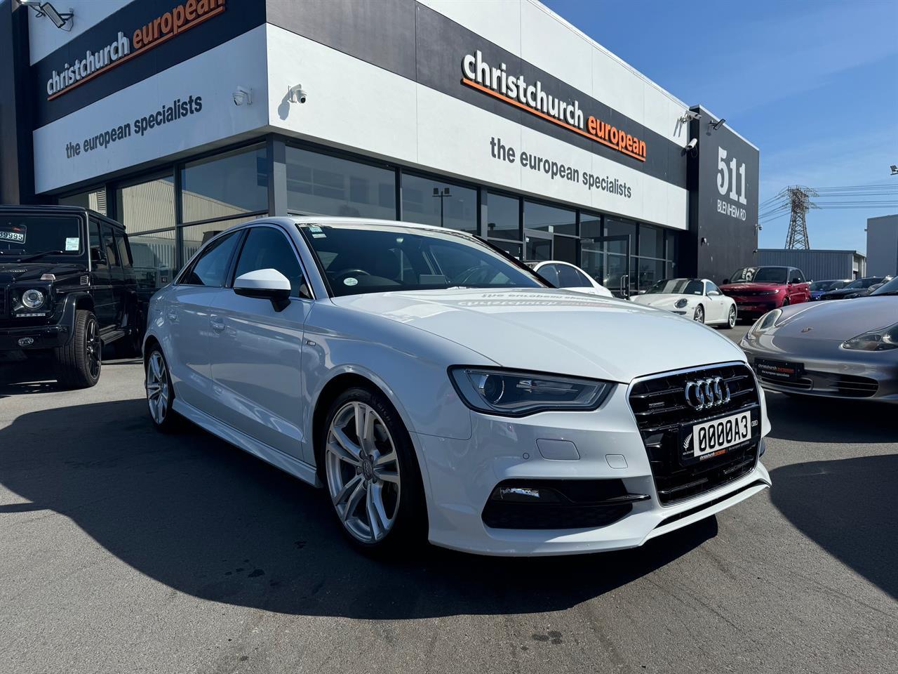 image-0, 2015 Audi A3 1.8 TFSI Quattro S Line Sedan at Christchurch