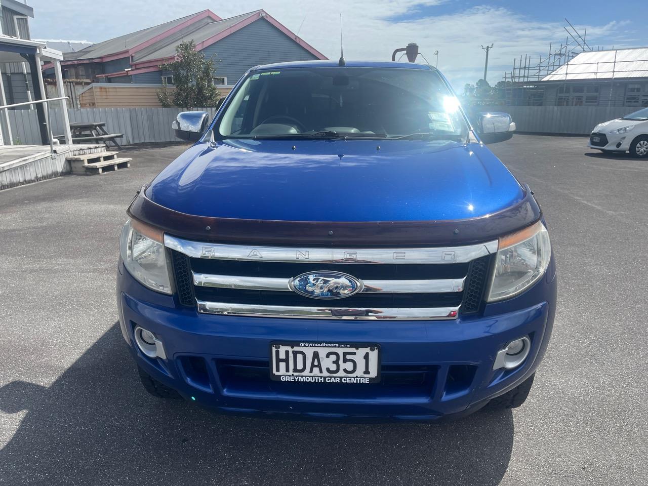 image-1, 2012 Ford Ranger 3.2TD XLT DC W/SA4X4 at Greymouth