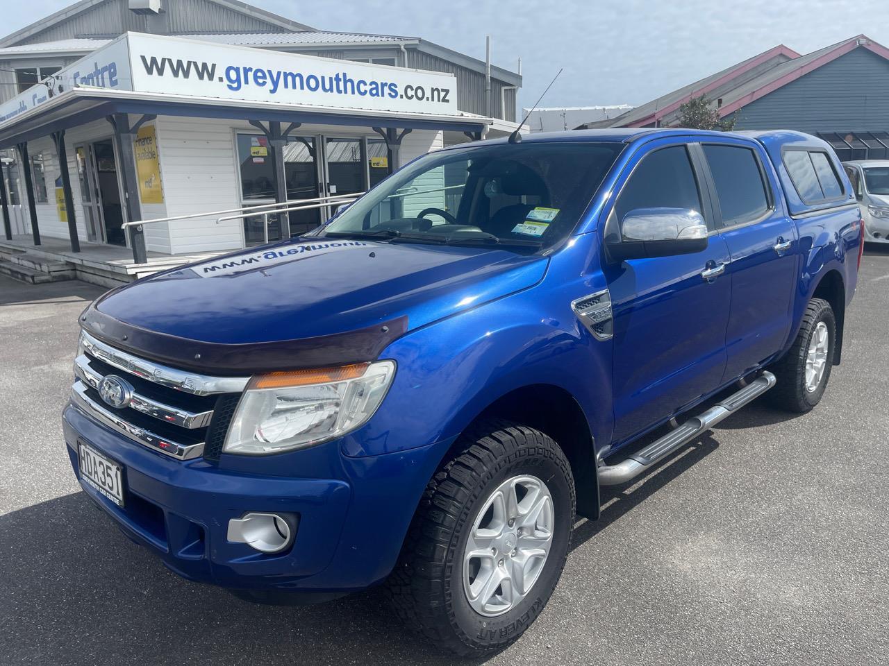 image-0, 2012 Ford Ranger 3.2TD XLT DC W/SA4X4 at Greymouth