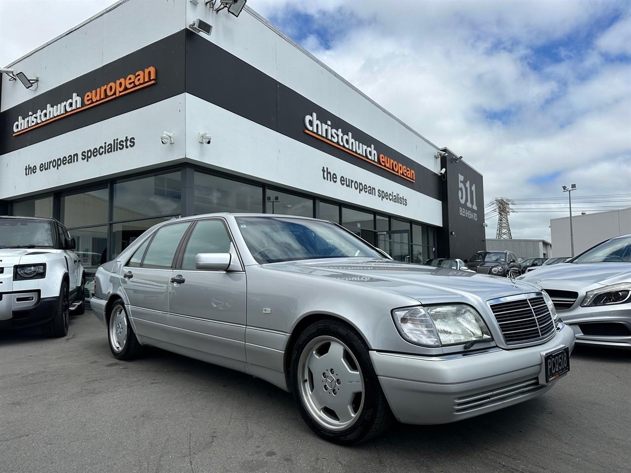 image-0, 1997 MercedesBenz S 500 5.0 V8 Classic W140 at Christchurch