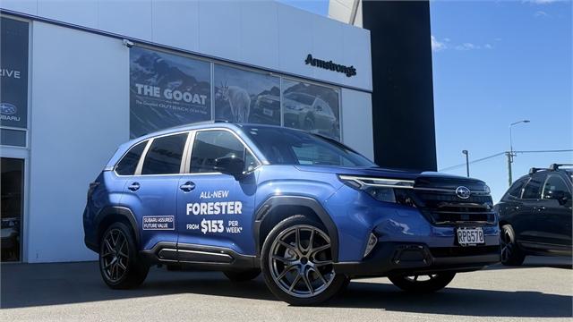 image-0, 2025 Subaru Forester NZ NEW | TOURING 2.5L HYBRID  at Christchurch