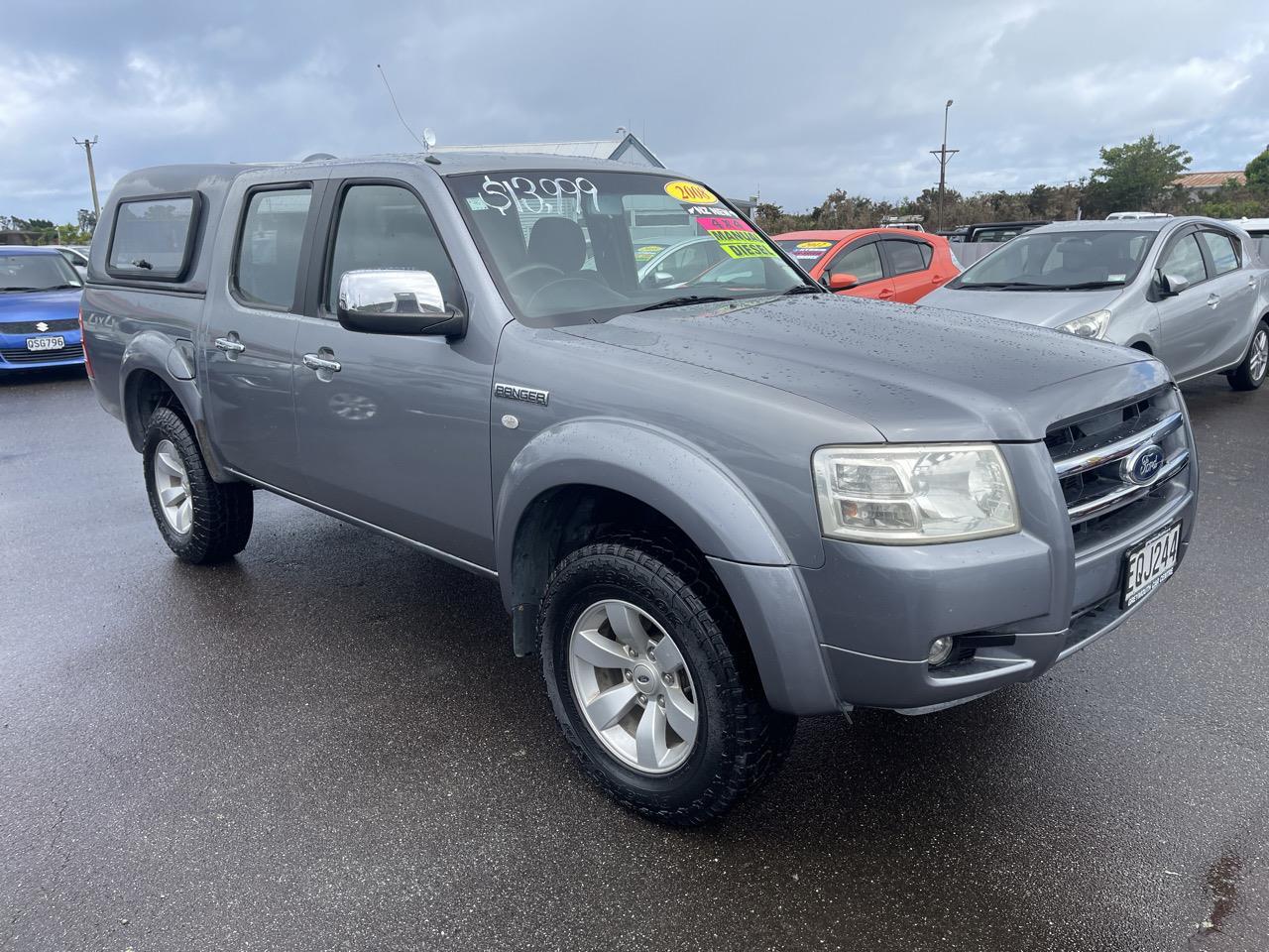 image-2, 2008 Ford Ranger 3.0TD XLT DC W/S 4X4 at Greymouth