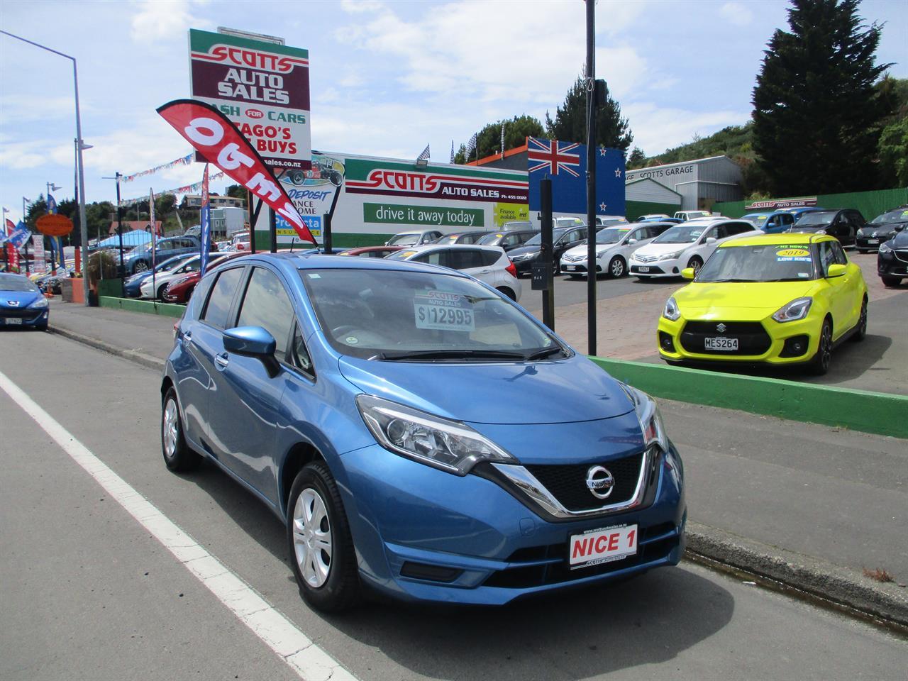 image-0, 2017 Nissan NOTE 1.2 at Dunedin