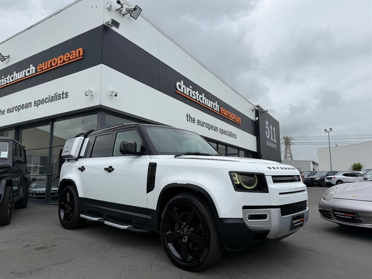 image-0, 2021 LandRover Defender 110 D300 SE Diesel Black P at Christchurch