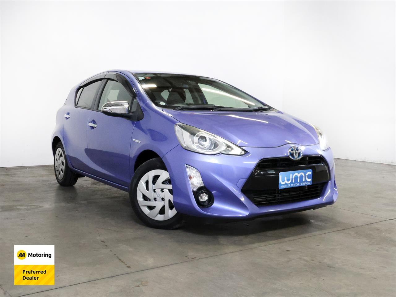 image-0, 2016 Toyota Aqua 1.5lt Hybrid G 'Facelift' at Christchurch