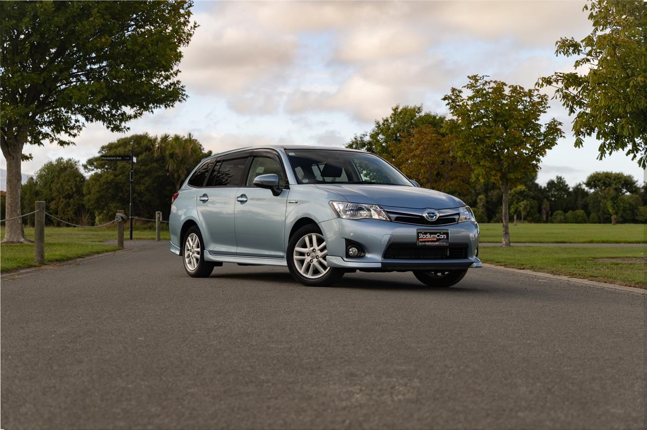 image-0, 2014 Toyota Corolla Fielder Hybrid G Aero Tourer at Christchurch