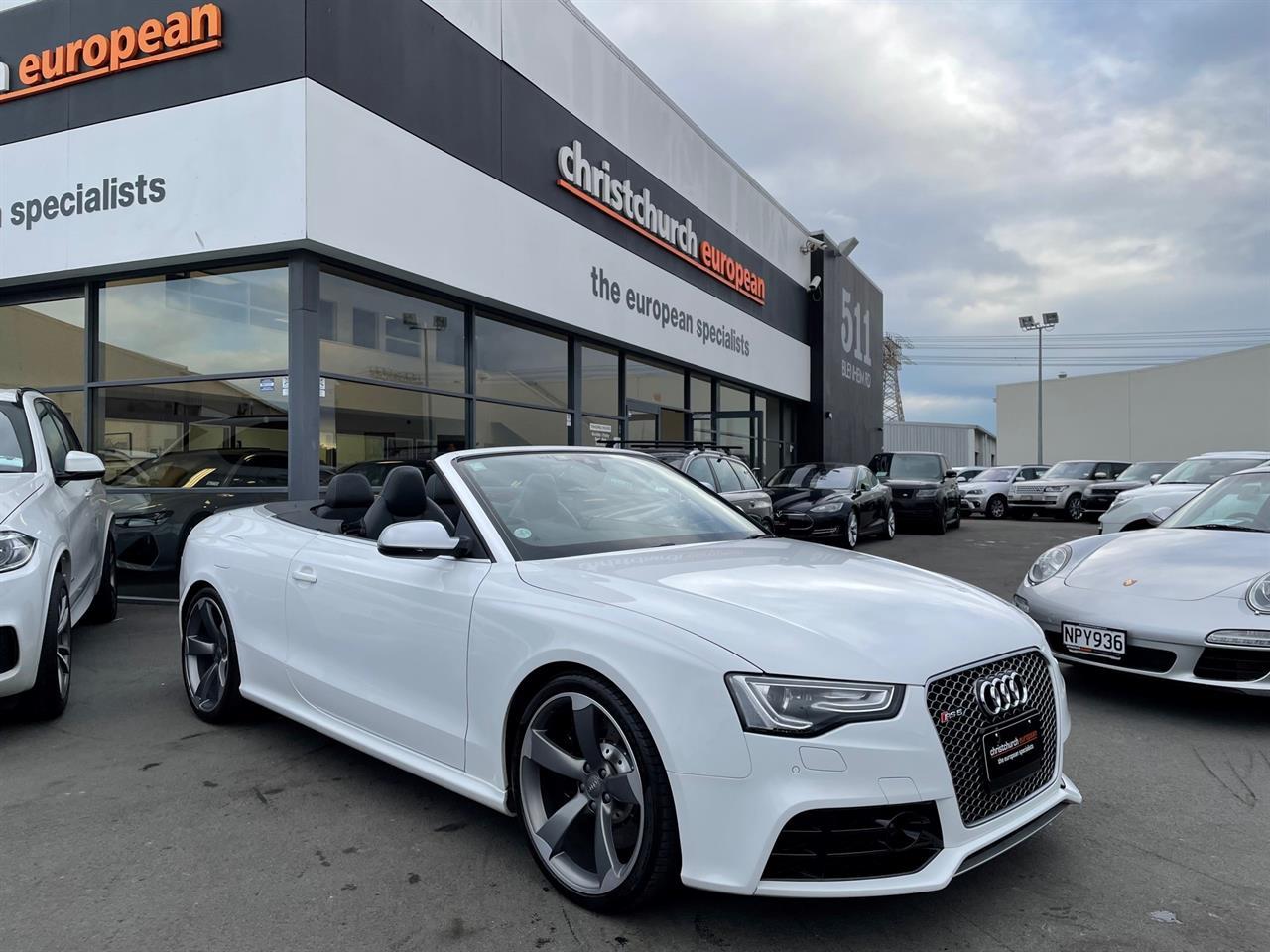 image-0, 2013 Audi RS5 4.2 V8 FSI Facelift Convertible at Christchurch