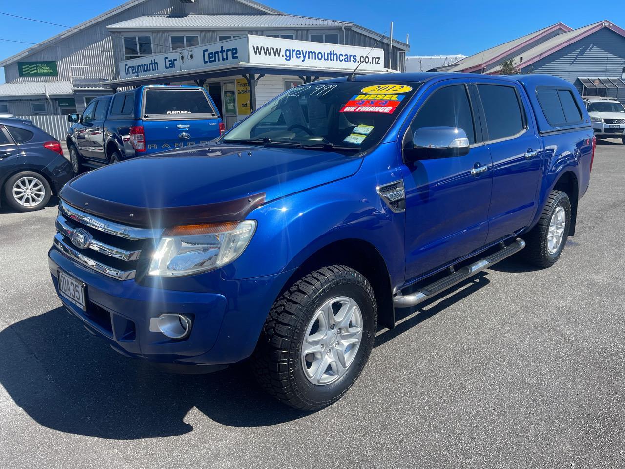 image-0, 2012 Ford Ranger 3.2TD XLT DC W/SA4X4 at Greymouth