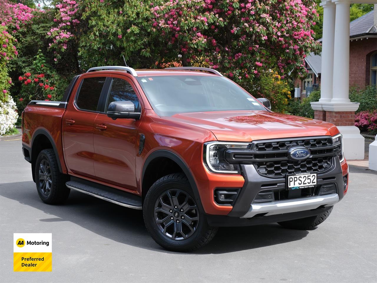 image-0, 2022 Ford Ranger WILDTRAK 2.0D/4WD 'NZ NEW' at Christchurch