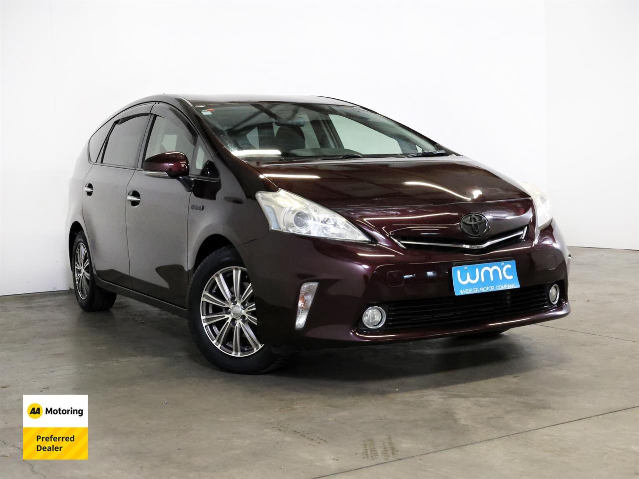 image-0, 2013 Toyota Prius Alpha Hybrid S 'Tune Black' at Christchurch