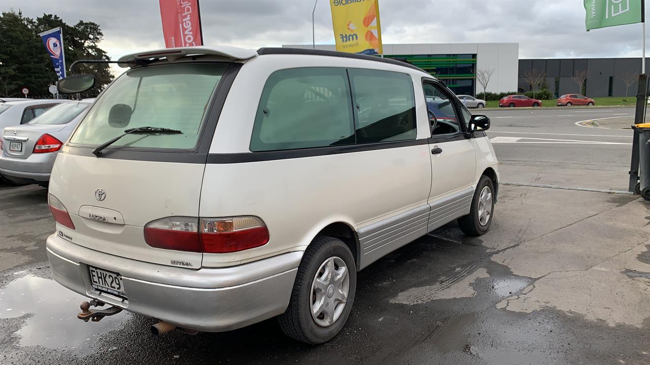 1998 Toyota Lucida ESTIMA WHITE with Grey Station on handshake