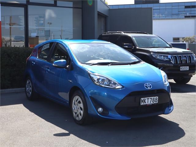 image-0, 2019 Toyota Prius c GX HYBRID, Push Start, NZ New at Christchurch