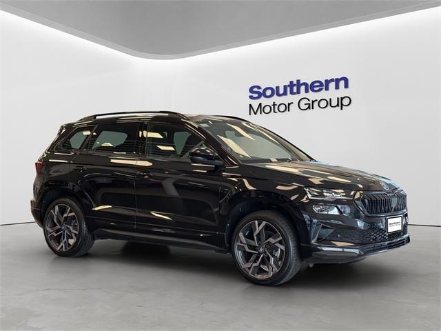 image-0, 2025 Skoda Karoq SportlineTSi 140 kw4x4 at Dunedin