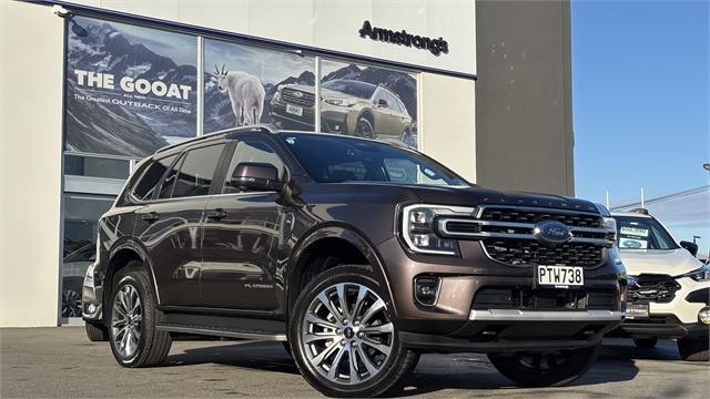 image-0, 2023 Ford Everest NZ NEW | PLATINUM 3.0D V6 | 4WD  at Christchurch