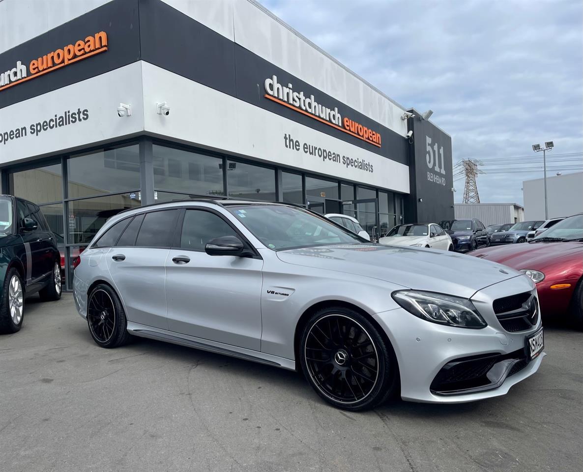 image-0, 2015 MercedesBenz C 63 4.0 V8 Bi-Turbo Wagon Black at Christchurch