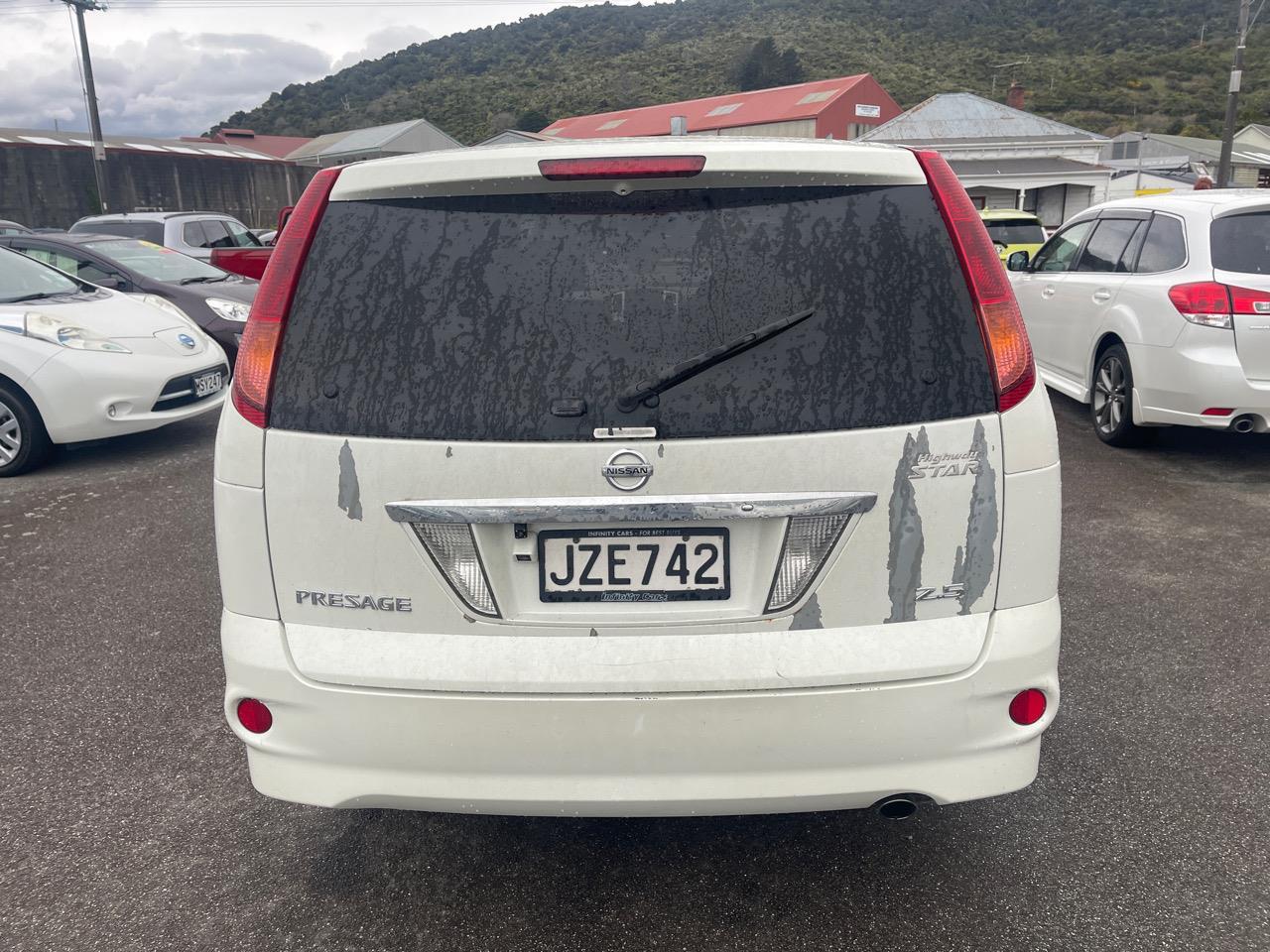 image-5, 2007 Nissan Presage at Greymouth