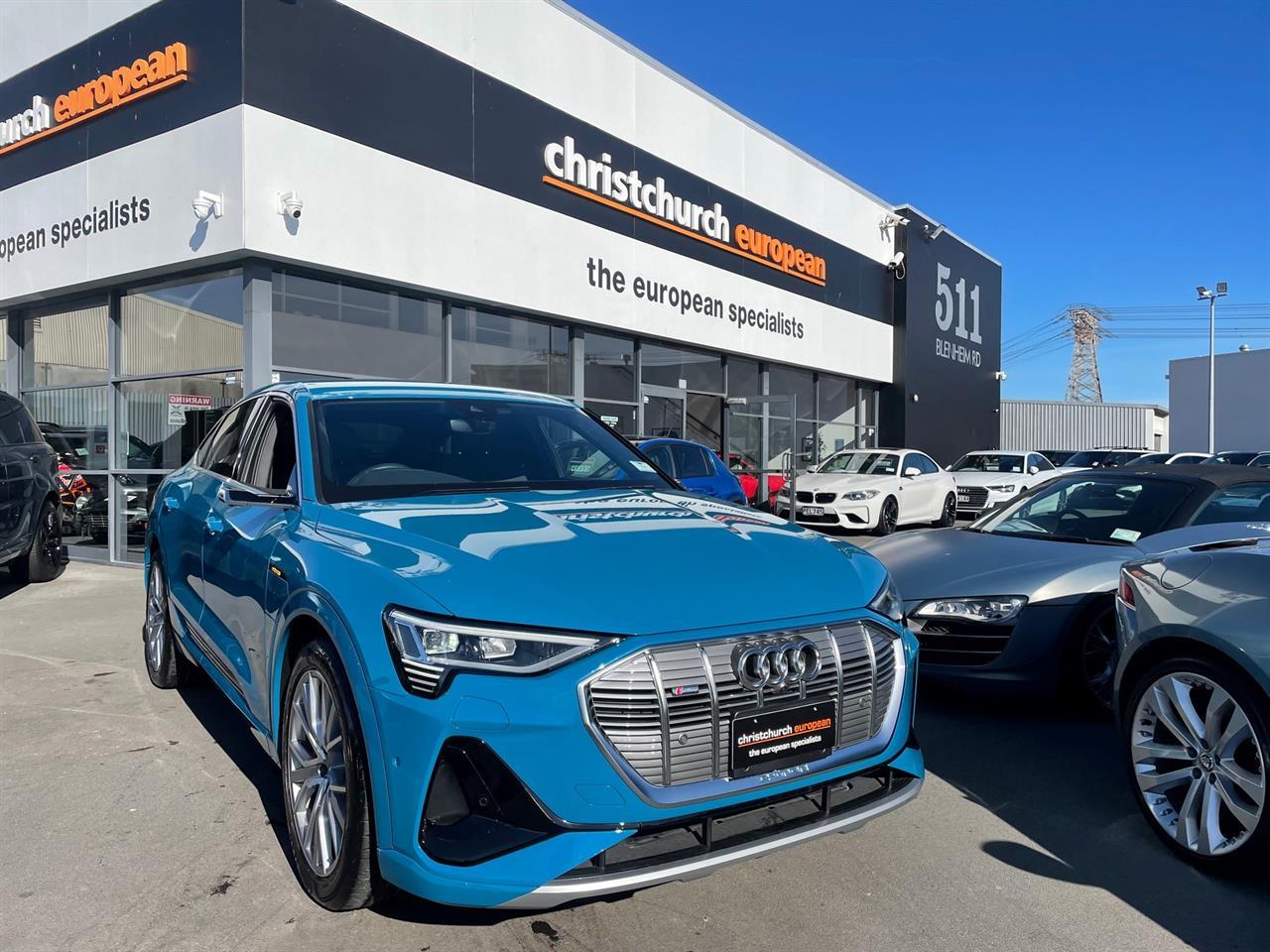 image-1, 2021 Audi E-Tron Sportback 55 Quattro 1st Edition at Christchurch