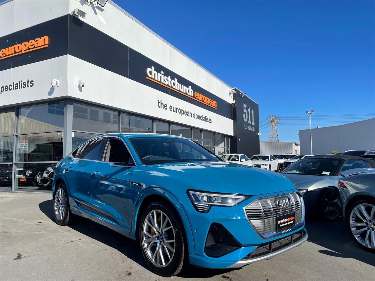 image-0, 2021 Audi E-Tron Sportback 55 Quattro 1st Edition at Christchurch