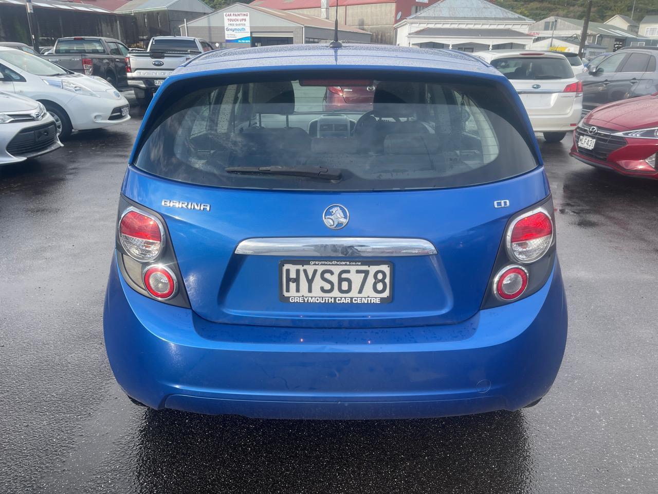 image-4, 2015 Holden Barina CD 1.6P/6AT/HA/4DR/5 at Greymouth