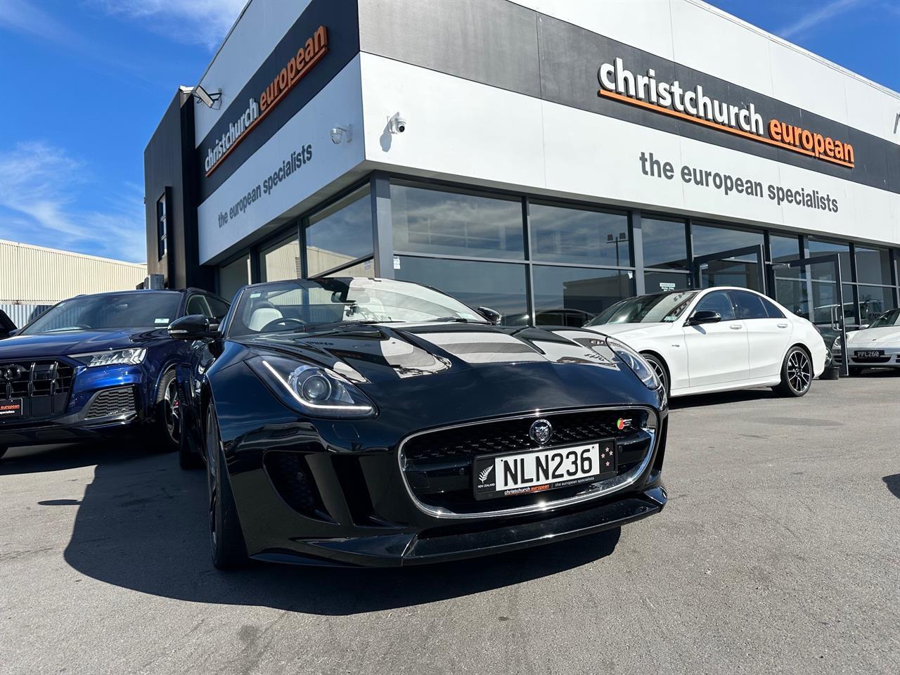 image-1, 2014 Jaguar F-Type S Supercharged Convertible at Christchurch