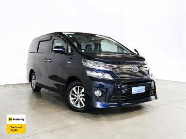 2014 Toyota Vellfire Hybrid ZR 4WD 7-Seater