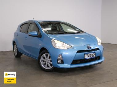 2014 Toyota Aqua 1.5lt Hybrid 'S' Edition