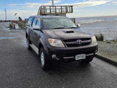 2007 Toyota Hilux SR5 4WD 3.0TD DC Ute 4A (KFPSP-T