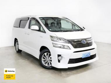 2012 Toyota Vellfire Hybrid ZR 4WD 7-Seater