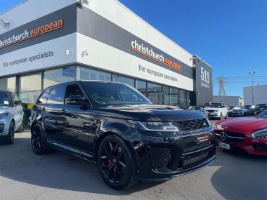 2019 LandRover Range Rover Sport SVR Supercharged 