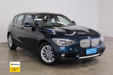 2013 BMW 116I 1.6lt Turbo 'Style Package'