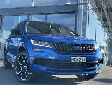 2020 Skoda Kodiaq NZ NEW RS 176KW/2.0 LTR BI-TURBO