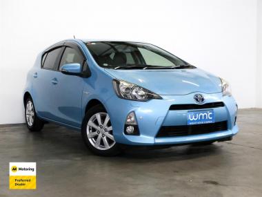 2014 Toyota Aqua 1.5lt Hybrid G 'Leather Package'