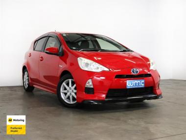 2012 Toyota Aqua 1.5lt Hybrid 'S' Edition