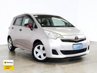 2012 Toyota RACTIS 1.3lt X 'Smart Stop Selection'
