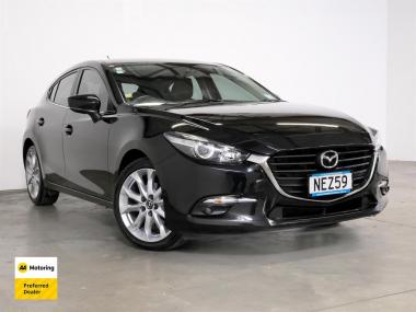 2018 Mazda 3 GSX 2.0lt 'NZ New'