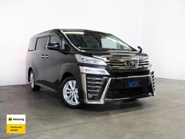2019 Toyota Vellfire 2.5lt 4WD 'Z' 8-Seater