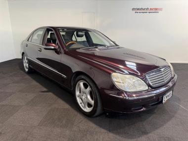 2000 MercedesBenz S600 V12 NZ New 1 Owner