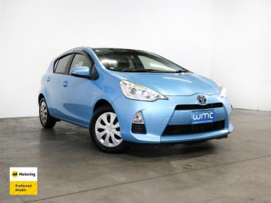 2013 Toyota Aqua 1.5lt Hybrid 'S' Edition