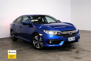 2016 Honda Civic 1.5lt Turbo 'NZ New'