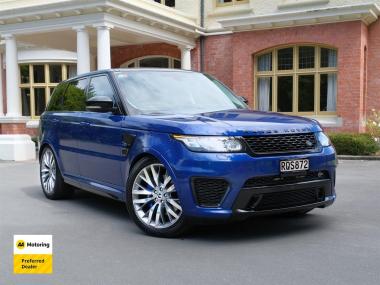 2016 LandRover Range Rover Sport SVR 5.0lt V8 Supe