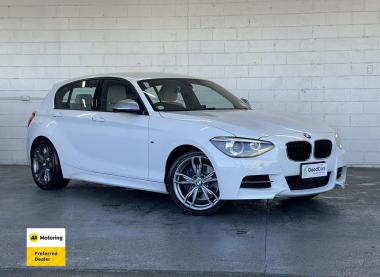 2015 BMW M135i M Sport, White Leather