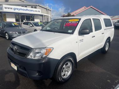 2007 Toyota HILUX 2.7P 2WD D/C UTE 5M