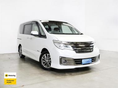 2014 Nissan Serena 2.0lt Hybrid 'Rider' Black Line