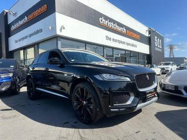 2016 Jaguar F-Pace S Supercharged Black Edition