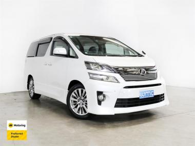 2013 Toyota Vellfire 2.4lt Z-Edition 'Golden Eyes 