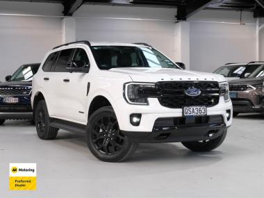 2024 Ford Everest Sport 2.0T/Diesel 4WD 'NZ New'