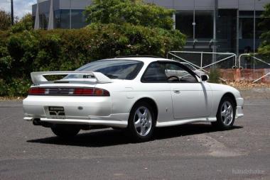 1996 Nissan Silvia K's Aero SE S14 Turbo Manual Su on handshake